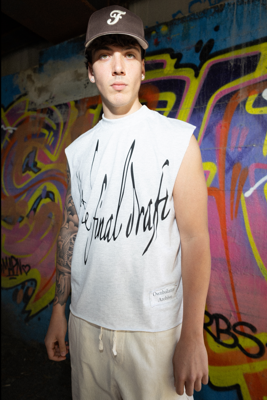 Archive tank top grey