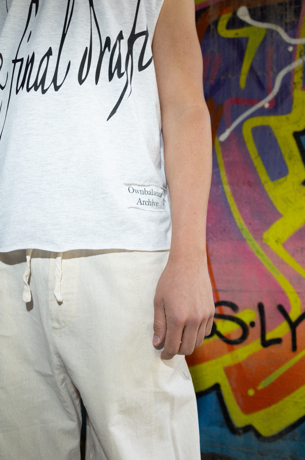 Archive tank top grey